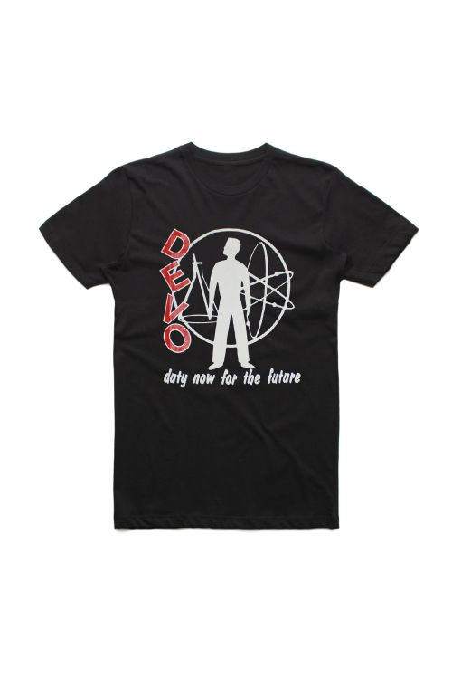 Silhoutte Black Tshirt by Devo