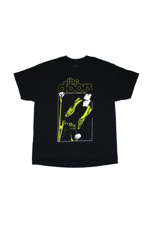 Microphone Vest Black Tshirt by The Doors