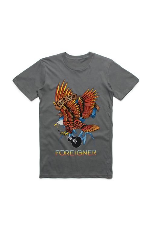 Eagle Charcoal Tshirt by Foreigner