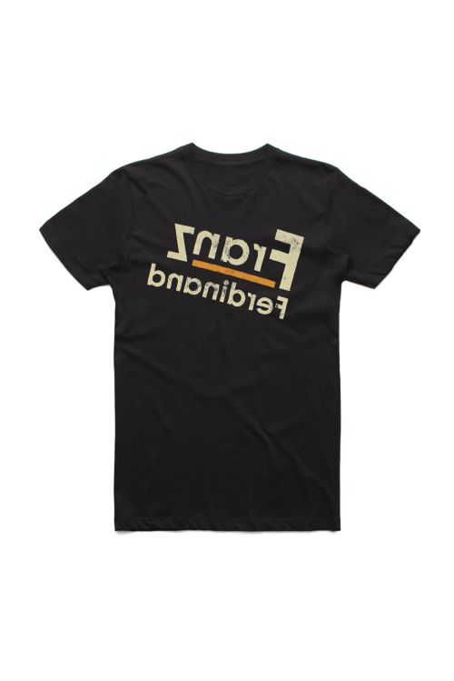 Traditional Logo Black Tshirt by Franz Ferdinand