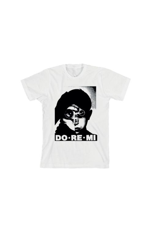 Girl Behind Lens White Tshirt by Do Re Mi