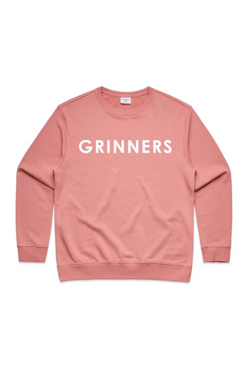 DR. GRINNERS LOGO WOMENS ROSE SWEATSHIRT by Grinspoon