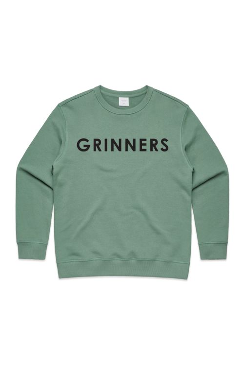 DR. GRINNERS LOGO WOMENS SAGE SWEATSHIRT by Grinspoon