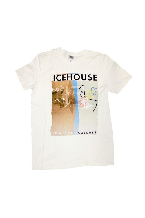 Primitive Colours White Tshirt (No Back Print) by Icehouse