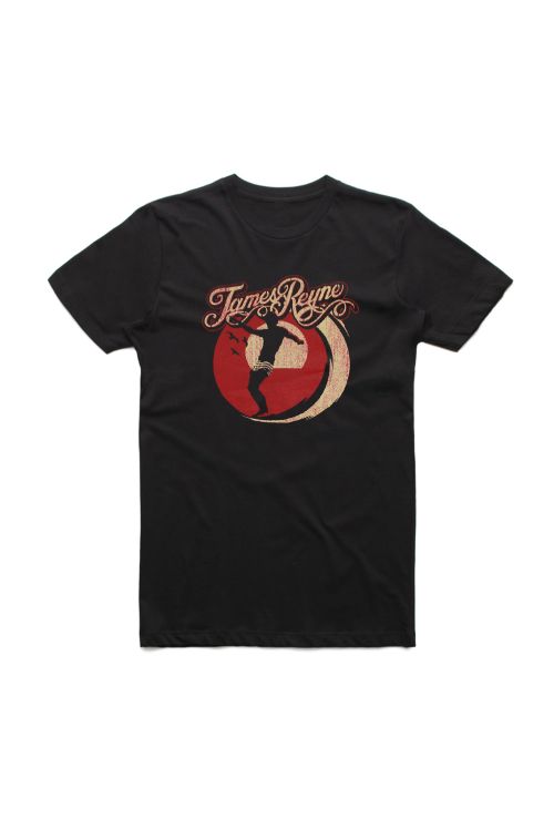 Nose Rider Black Tshirt by James Reyne