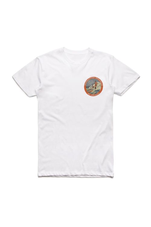 Mornington White Unisex Tshirt by James Reyne