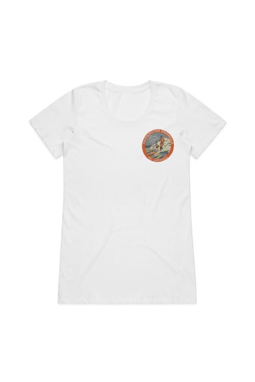 Mornington White Ladies Tshirt by James Reyne