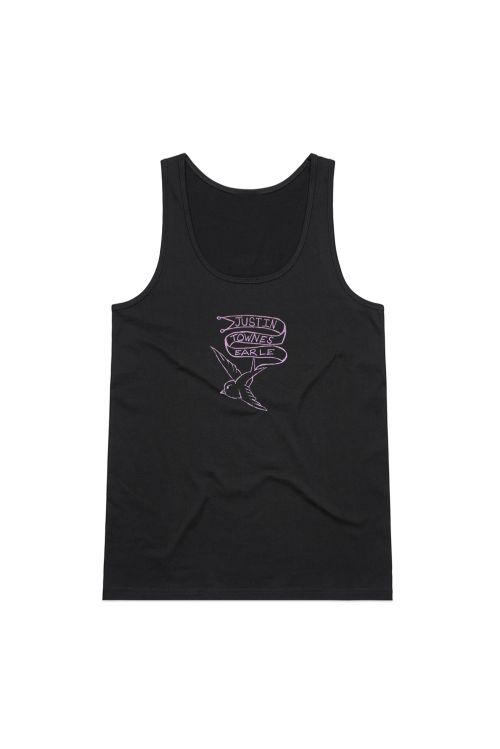 Pink Bird Singlet by Justin Townes Earle