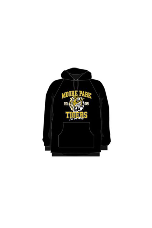 Black Kids Hoody by Moore Park Tigers