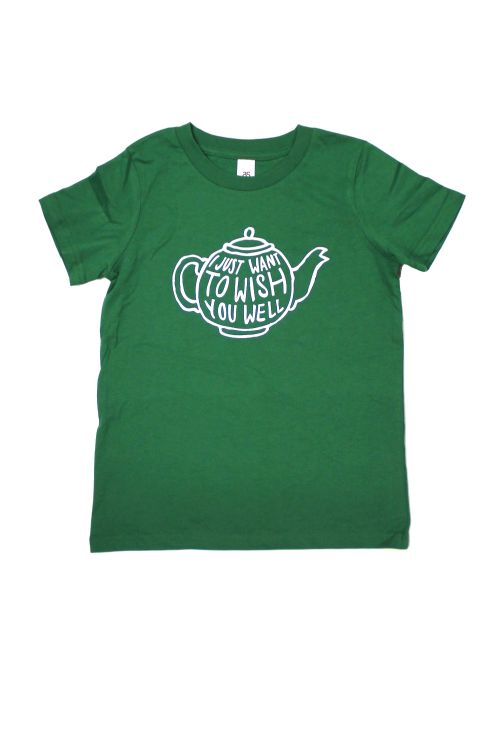 Teapot Toddler Jade Tee by Bernard Fanning