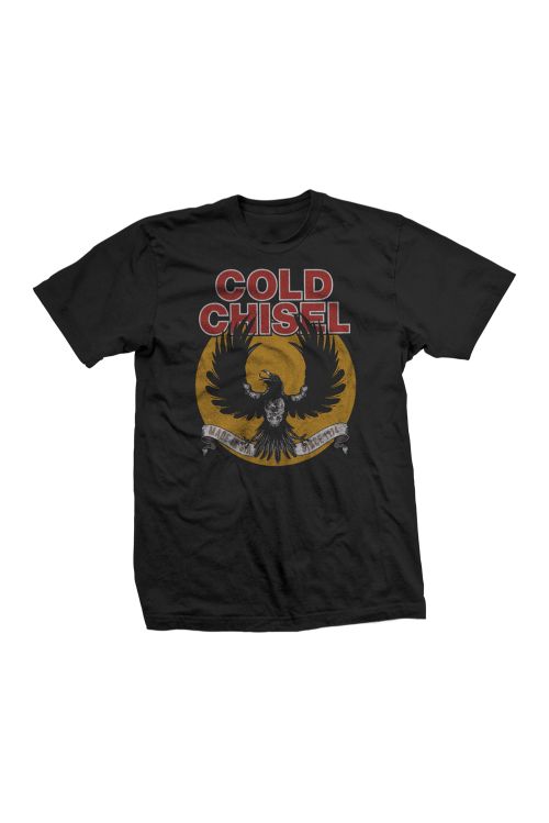 Magpie Black Event Tshirt by Cold Chisel