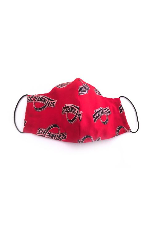 Red Logo Mask by The Screaming Jets