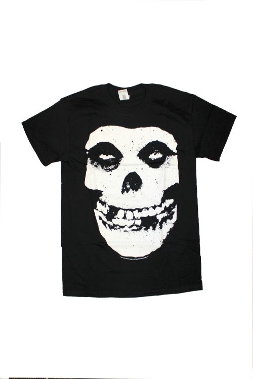 Skull & Logo Black Tshirt by Misfits
