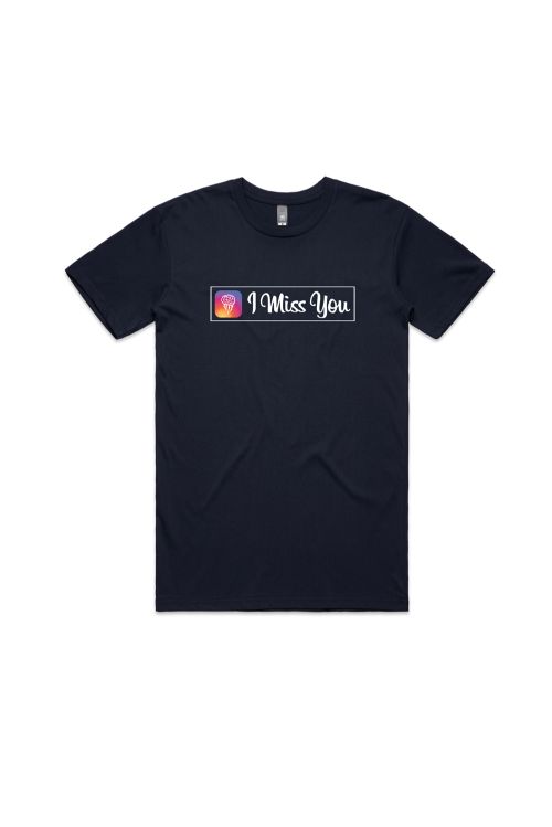 I Miss You Black Tee by Thundamentals