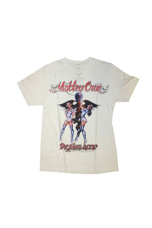 Dr Feelgood Vintage White Tshirt by Motley Crue