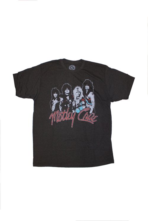 Final Tour Vintage Black Tshirt by Motley Crue