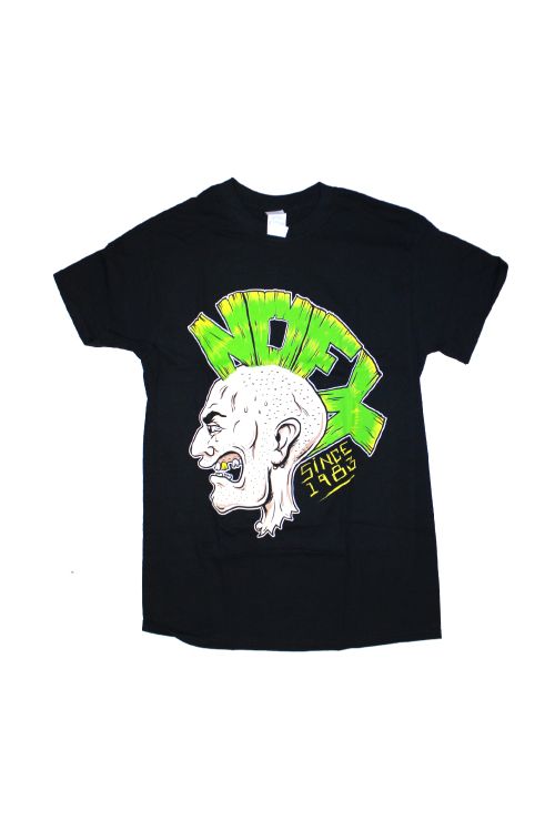 Punker Black Tshirt by NOFX