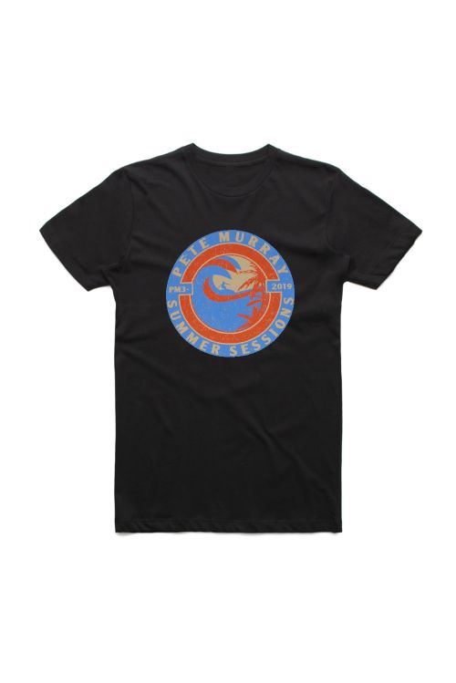 Summer Sessions Black Tshirt by Pete Murray