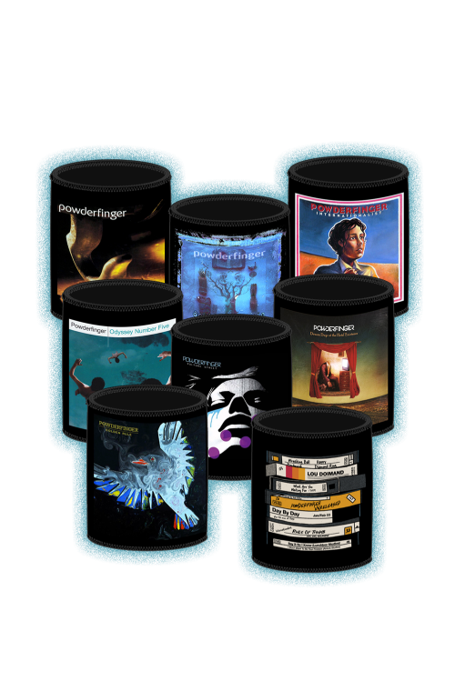 Set of 8 Album Cover Stubby Holders by Powderfinger