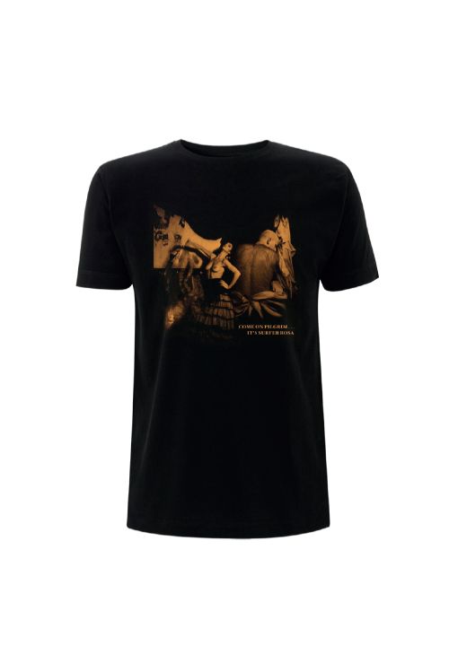 Pilgrim Rosa Tour Dates Unisex Black Tshirt w/dateback by The Pixies