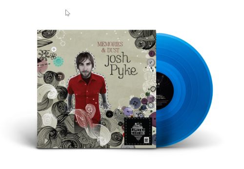 Memories and Dust LIMITED EDITION Translucent Blue Vinyl by Josh Pyke