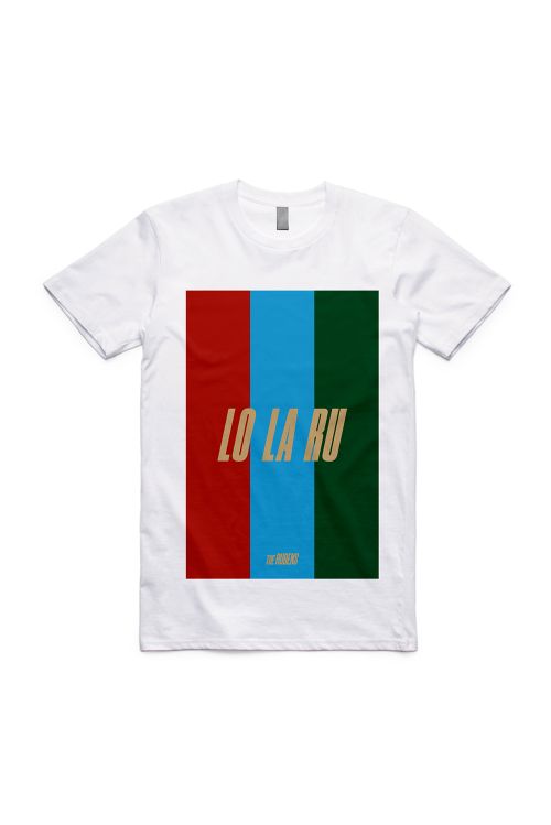 LO LA RU White Tshirt by The Rubens