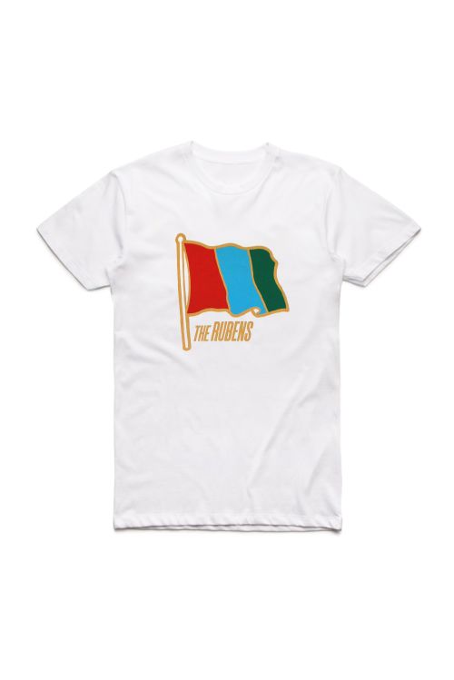 Flag White Tour Tshirt by The Rubens