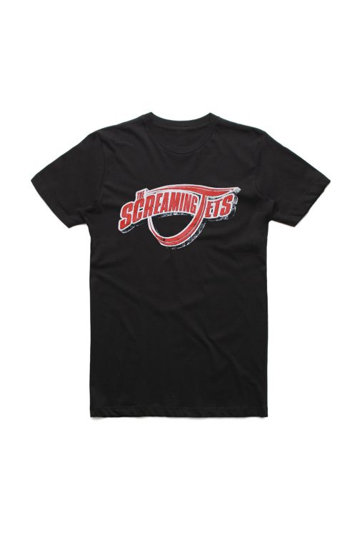 F**king Jets Thats Who Black Tshirt by The Screaming Jets