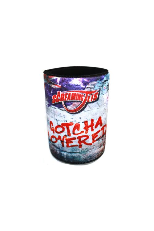 Gotcha Covered Stubby Holder by The Screaming Jets