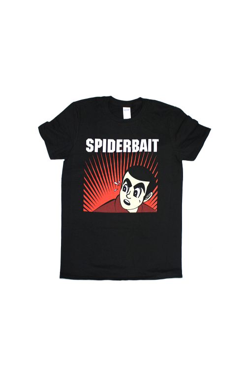 Ivy & The Big Apples Black Tee (No Back Print) by Spiderbait