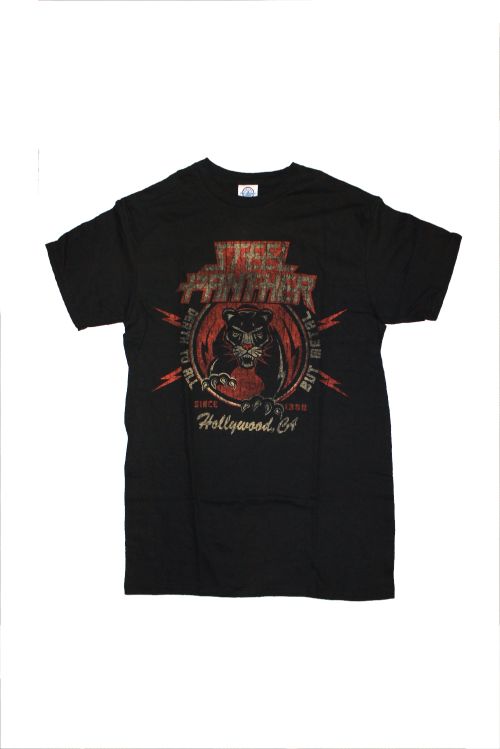 Tiger Black Tshirt by Steel Panther