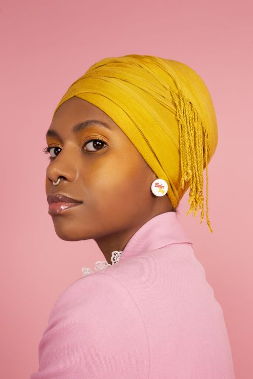 Earrings - White Studs by Baker Boy