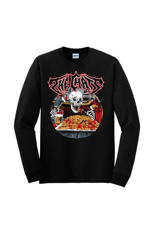 Pub Feed Black Longsleeve Tee by The Chats