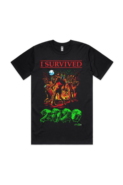 THUNDAS x HEESCO - I SURVIVED 2020 TEE by Thundamentals