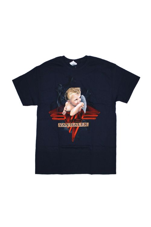 Smoking 1984 Black Tshirt by Van Halen