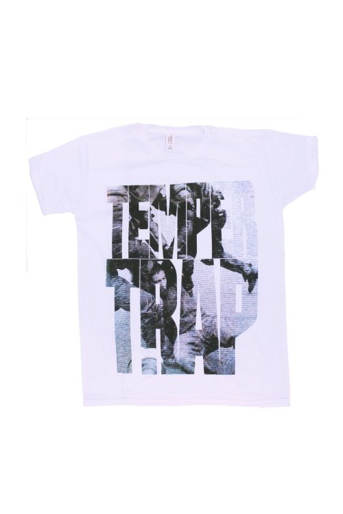 Girl's Machine - White Tshirt by Temper Trap