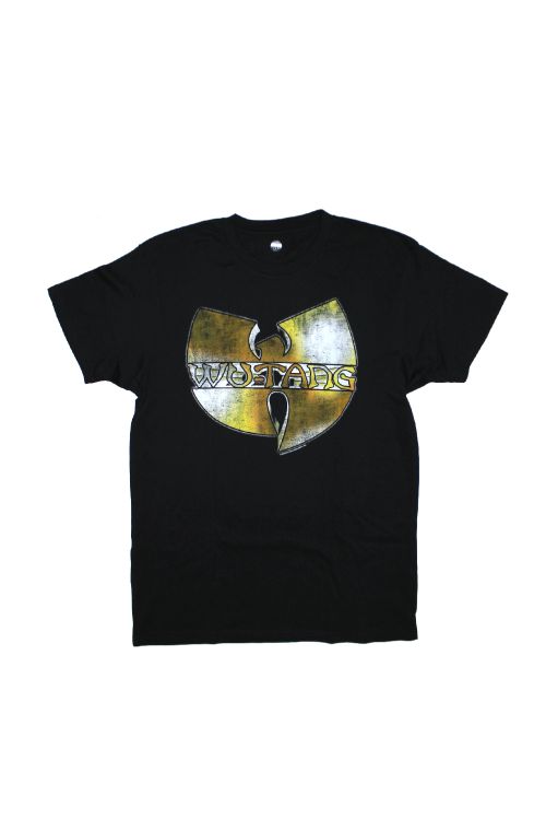Flame Logo Black Tshirt by Wu Tang