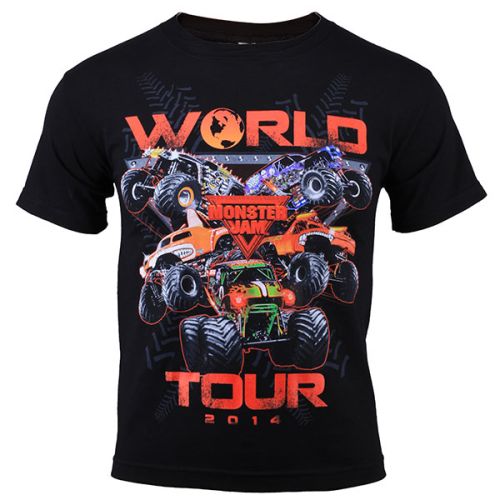 Monster Jam 2014 Youth Series Tee - Black by Monster Jam