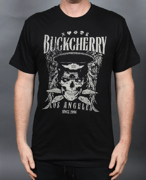 LA 1996 Black Tshirt by Buckcherry