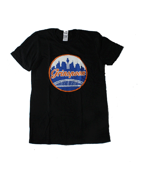 Skyline Black Tshirt by Grinspoon