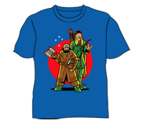 New Zealand Tour Blue Tshirt by Jay & Silent Bob