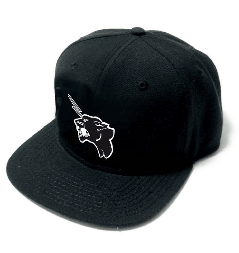 Black Snap Back Panther Cap by The Cult