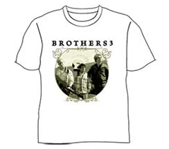 Album Circle White Tshirt by Brothers3