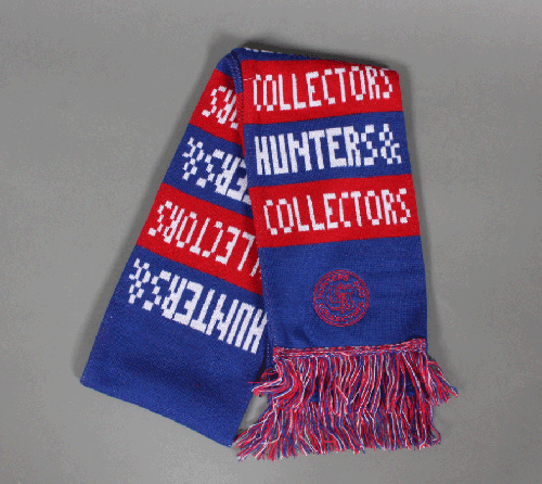 Footy Scarf - Bulldogs by Hunters & Collectors