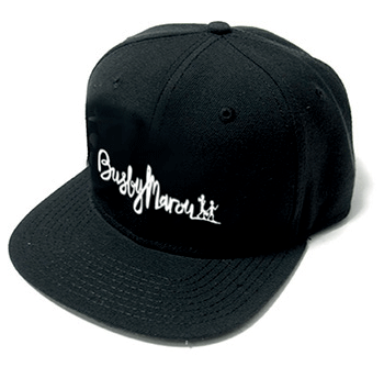 Snapback Kids Logo Black Cap by Busby Marou