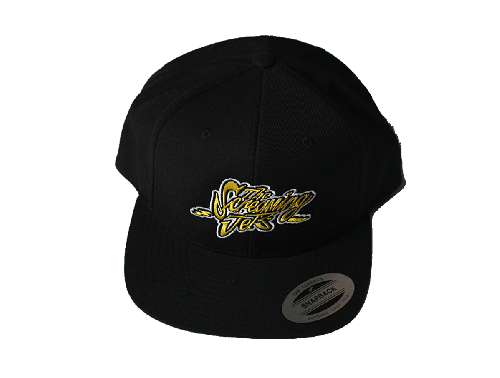 Snap Back Cap Yellow Logo by The Screaming Jets