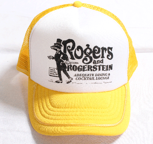 Trucker Cap Yellow by Tim Rogers