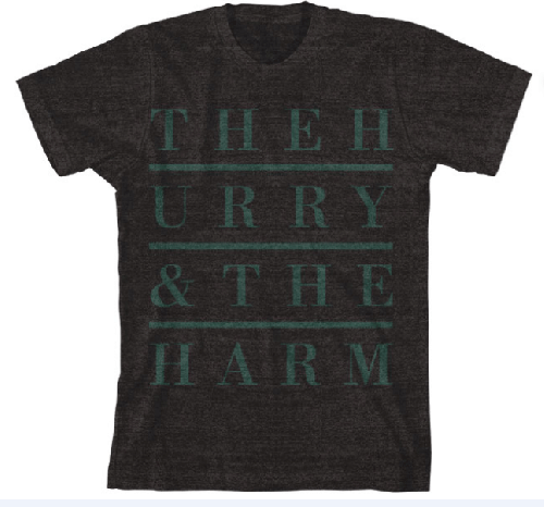 Stacked Asphalt Marle Tshirt by City And Colour