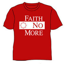 Classic Logo Girls Red Tshirt by Faith No More