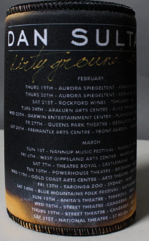 Dirty Ground Stubby Holder/Can Cooler by Dan Sultan